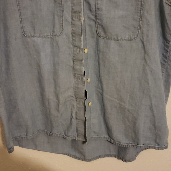 Madewell Chambray Top Size M - Picture 7 of 7